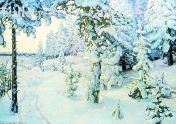 Description of the painting by Apollinaria Vasnetsov Winter Dream (Winter)