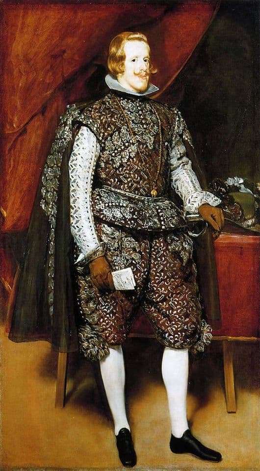 Description of the painting by Diego Velázquez Philip IV