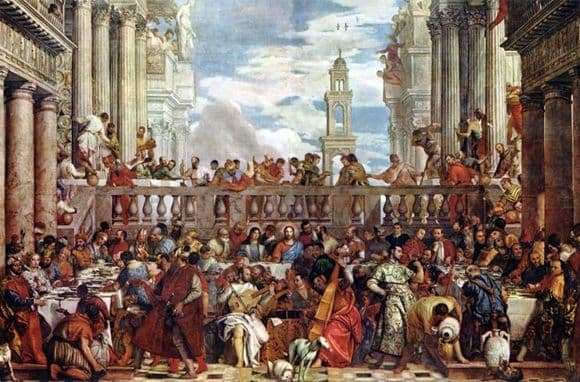 the wedding at cana by paolo veronese