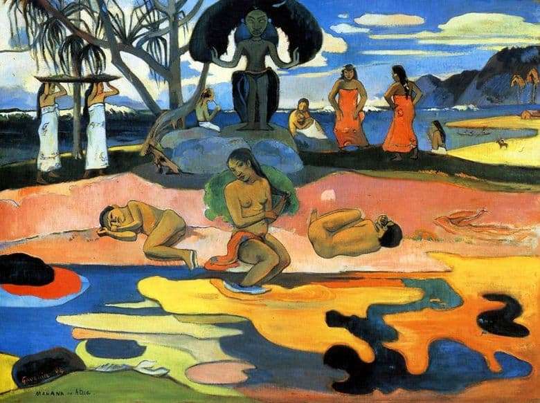 Wallpaper Paul Gauguin - The Poor Fisherman - PIXERS.CO.NZ