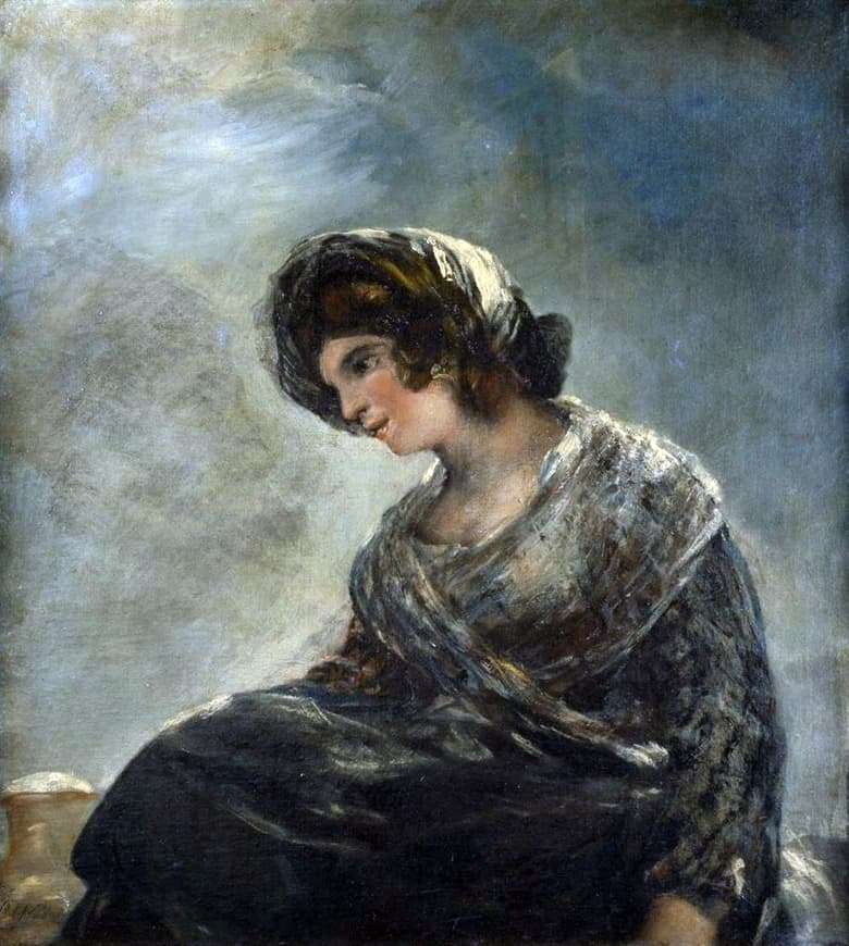 Description of the painting by Francisco de Goya The thrush of Bordeaux