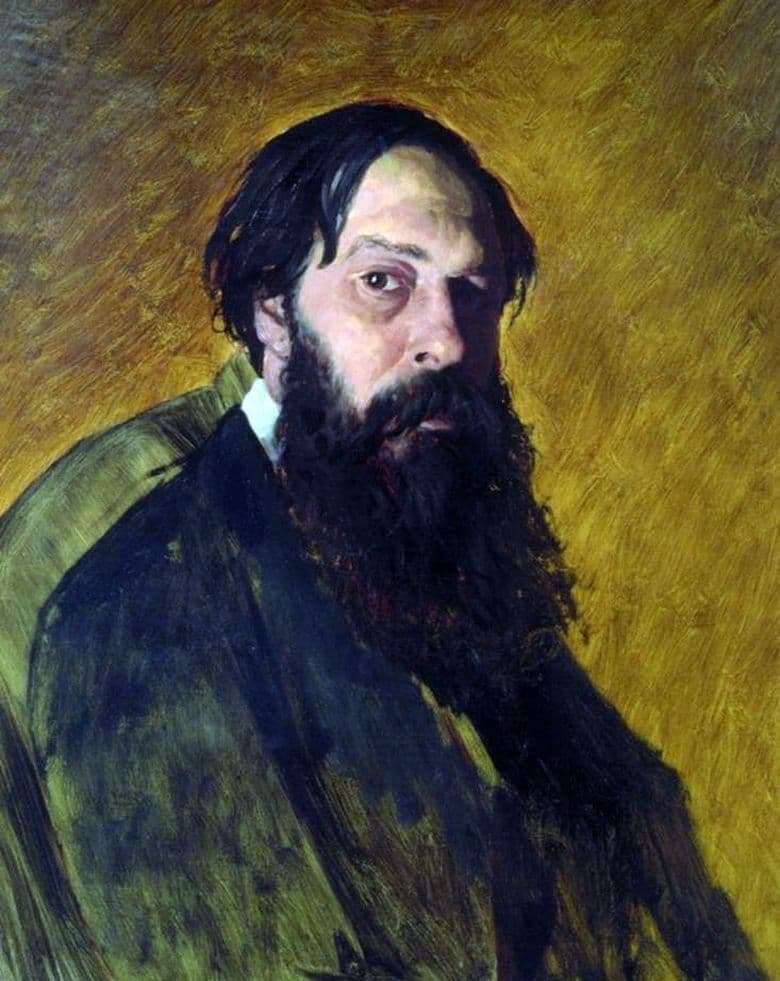 Description of the painting by Vasily Perov Portrait of Alexei Savrasov