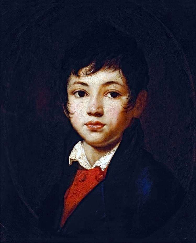 Description of the painting by Orest Kiprensky Portrait of Chelishchev