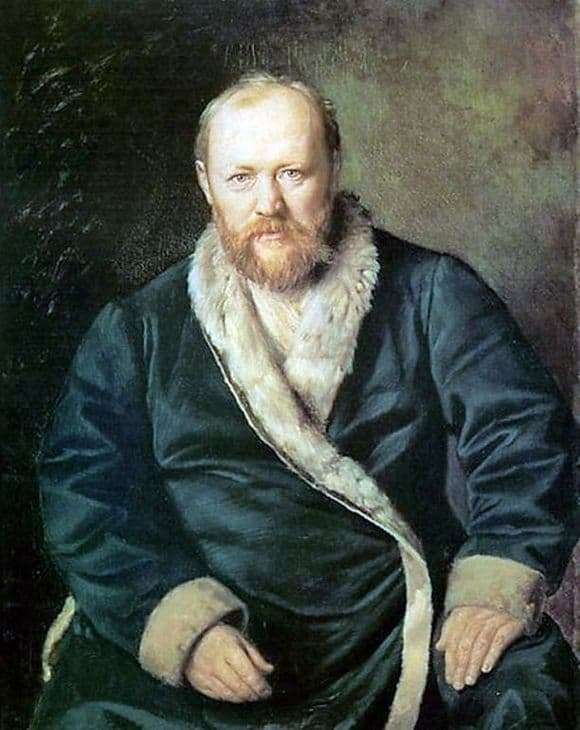 Description of the painting by Vasily Perov Portrait of Ostrovsky