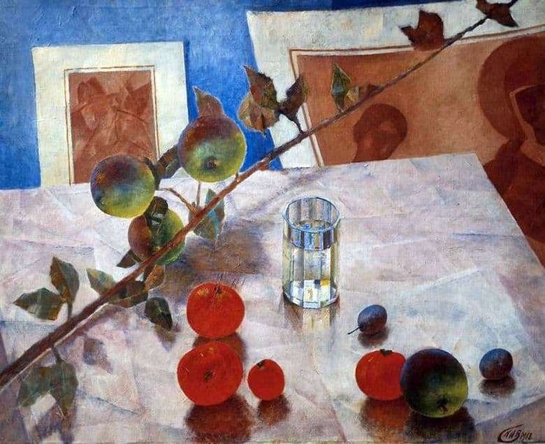 Description of the painting by Kuzma Petrov-Vodkin “Pink still life” ❤️ - Petrov-Vodkin Kuzma