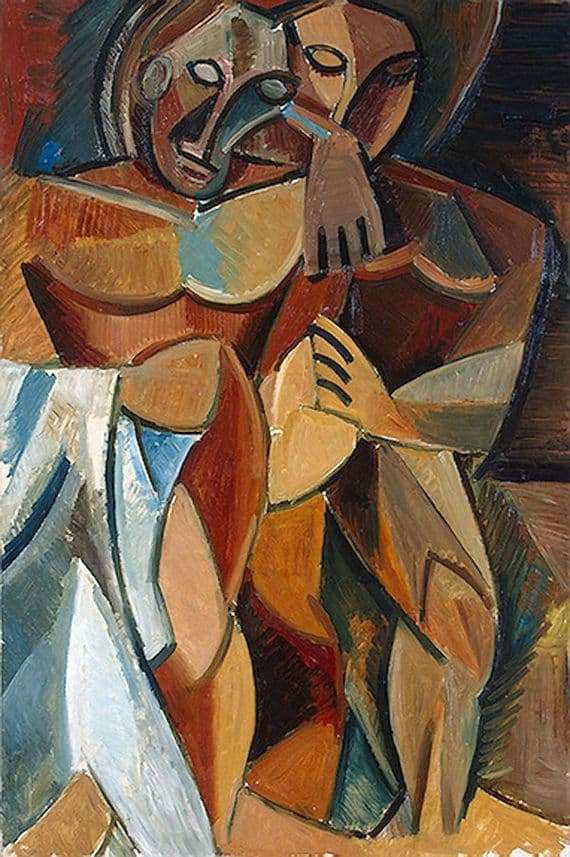 Description of the painting by Pablo Picasso Friendship