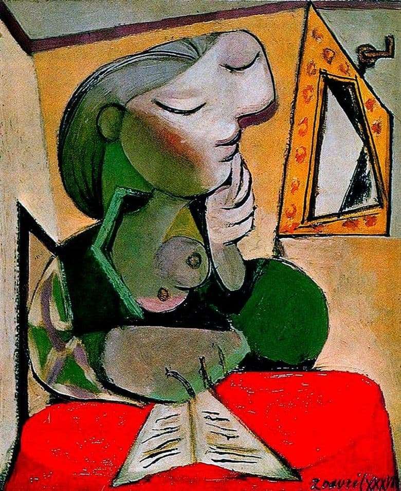 Description of the painting by Pablo Picasso Portrait of a Woman