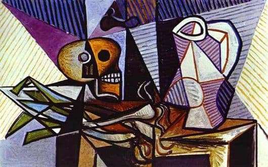Description of the painting by Pablo Picasso Still Life