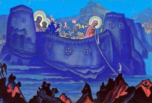 Description of the painting by Nicholas Roerich Works of the Mother of God