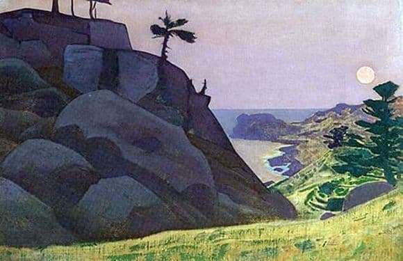 Description of the painting by Nicholas Roerich Fairy Tale