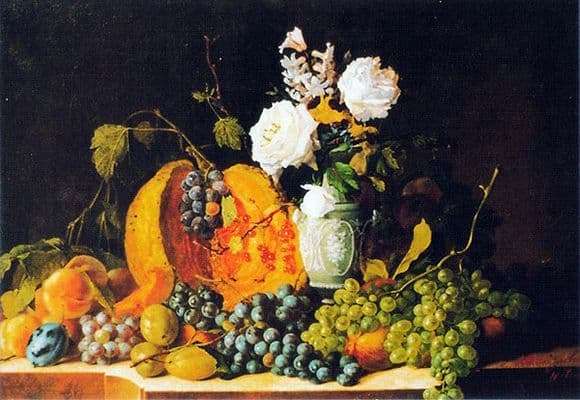 Description of the painting by Ivan Kozlovsky Still Life