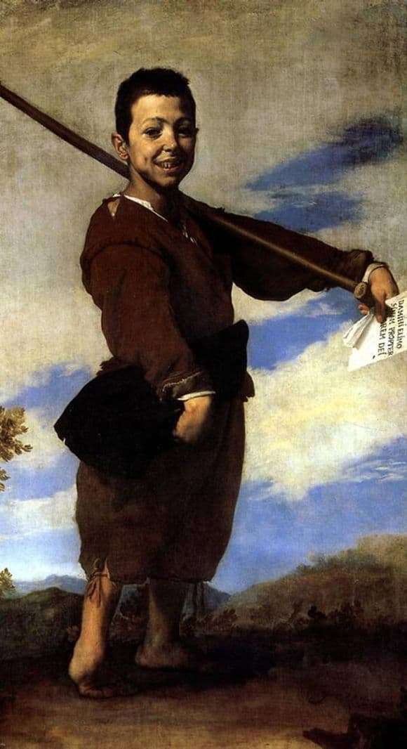 Description of the painting by Husepe de Ribera Lame