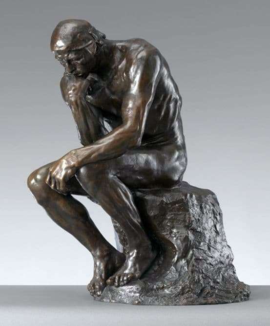 Description of the sculpture by Francois Auguste Rodin The Thinker