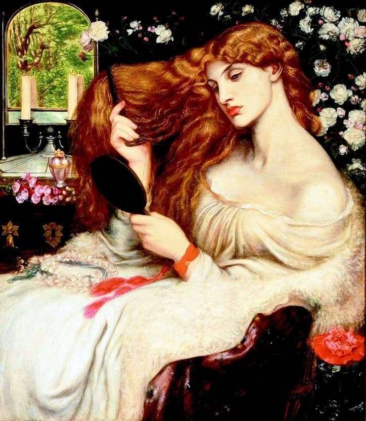Description of the painting by Dante Rossetti Lady Lilith
