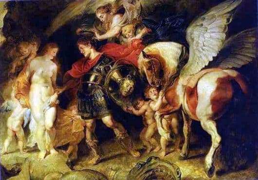Description of the painting by Peter Rubens Perseus and Andromeda