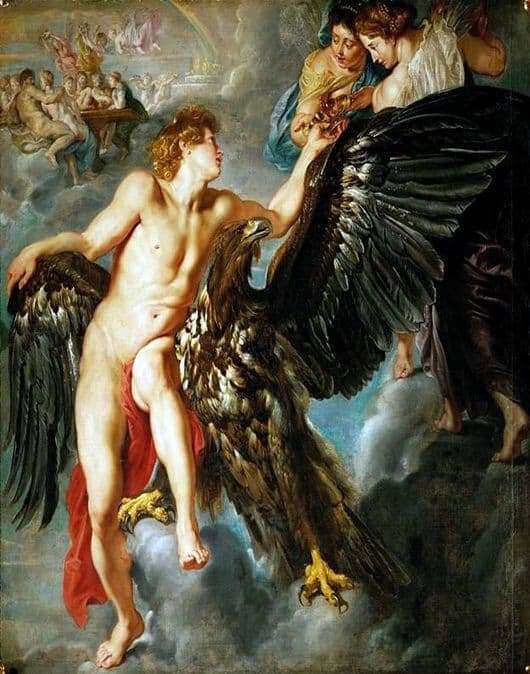 Description of the painting by Peter Rubens The Abduction of Ganymede