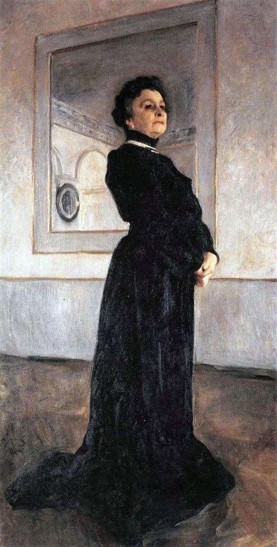 Description of the painting by Valentin Serov Portrait of Yermolova