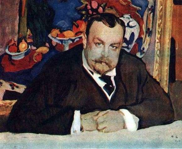 Description of the painting by Valentin Serov Portrait of I. A. Morozov