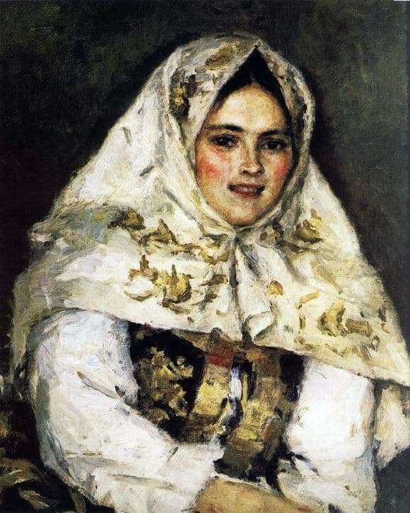 Description of the painting by Vasily Ivanovich Surikov Siberian Beauty (1891)