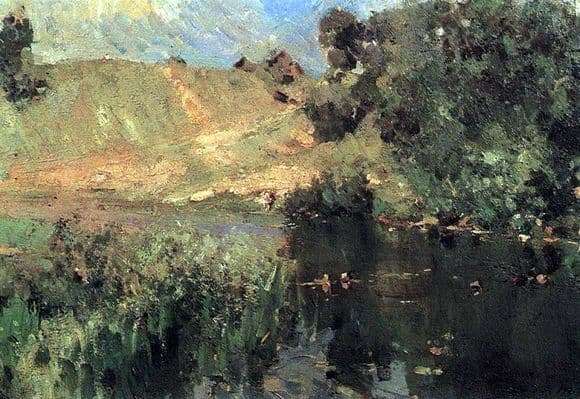 Description of the painting by Konstantin Korovin Summer