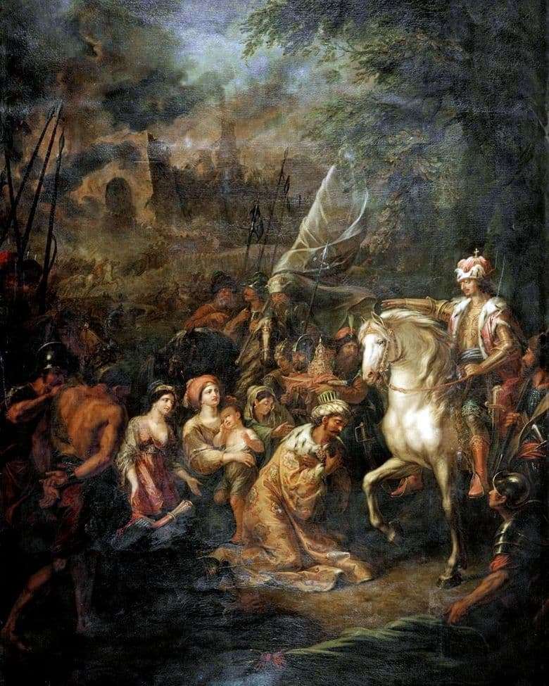 Description of the painting by Gregory Ugryumova Introduction of Kazan