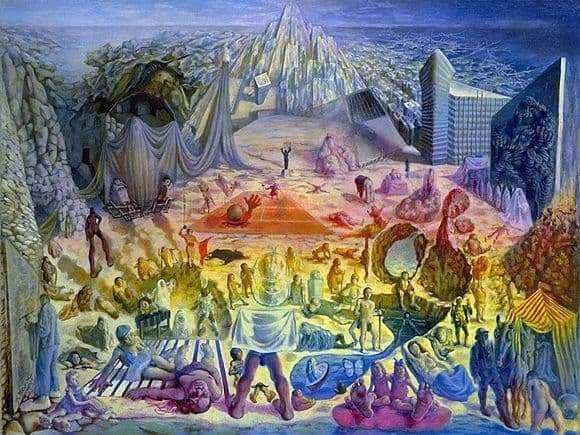 Description of the painting by Pavel Chelischeva Phenomenon