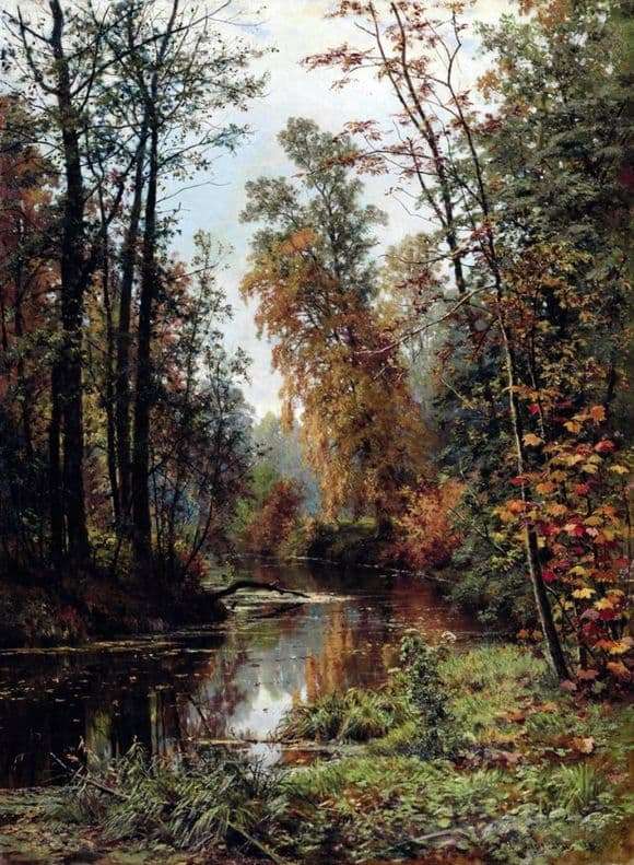 Description of the painting by Ivan Shishkin Autumn Landscape