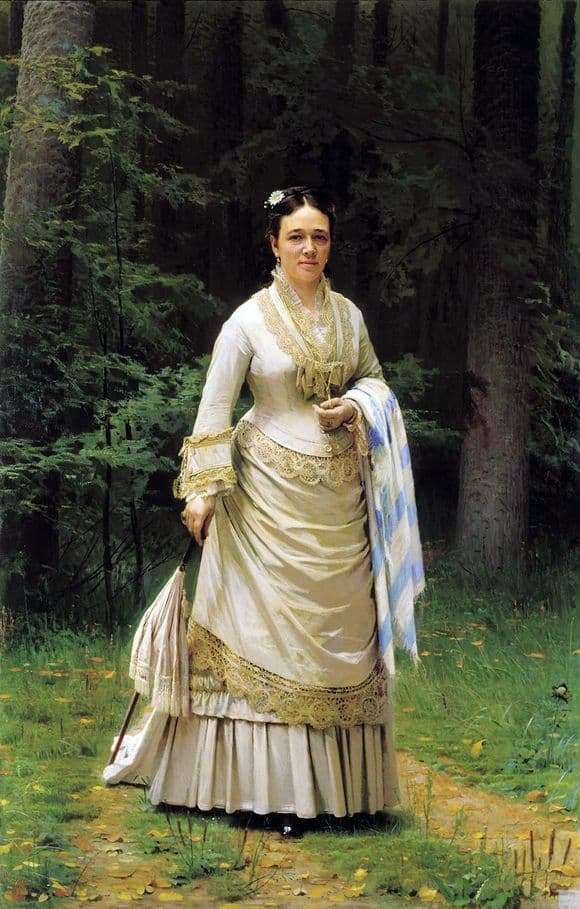 Description of the painting by Ivan Kramskoy Portrait of Tretyakov