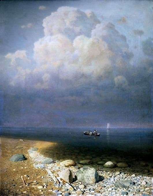Description of the painting by Arkhip Kuindzhi Lake Ladoga