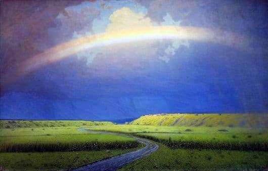 Description of the painting by Arkhip Kuindzhi Rainbow