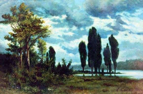 Description of the painting by Arkhip Kuindzhi Landscape