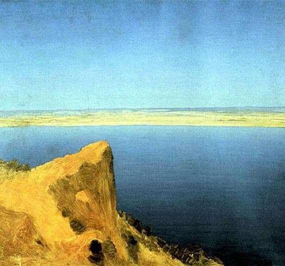 Description of the painting by Arkhip Ivanovich Kuindzhi Volga