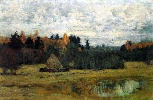 Description of the painting by Isaac Levitan Late autumn