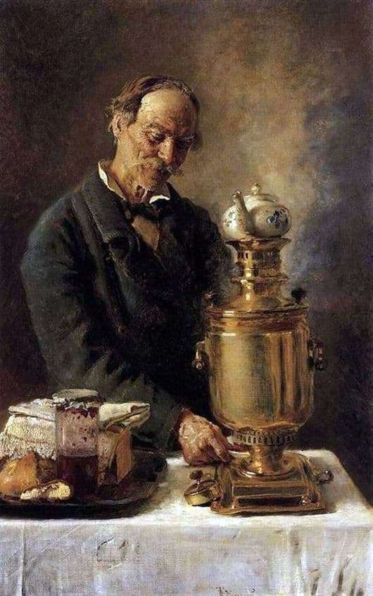 Description of the painting by Konstantin Makovsky Alekseich