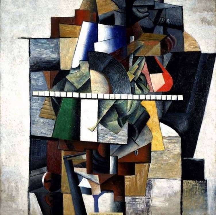 Description of the painting by Kazimir Malevich Portrait of Matyushin