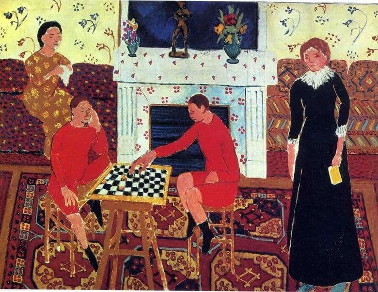 Description of the painting by Henri Matisse Family Portrait