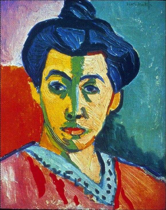 Description of the painting by Henri Matisse “Madame Matisse” ️ ...