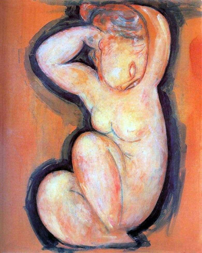 Description of the painting by Amedeo Modigliani Caryatid