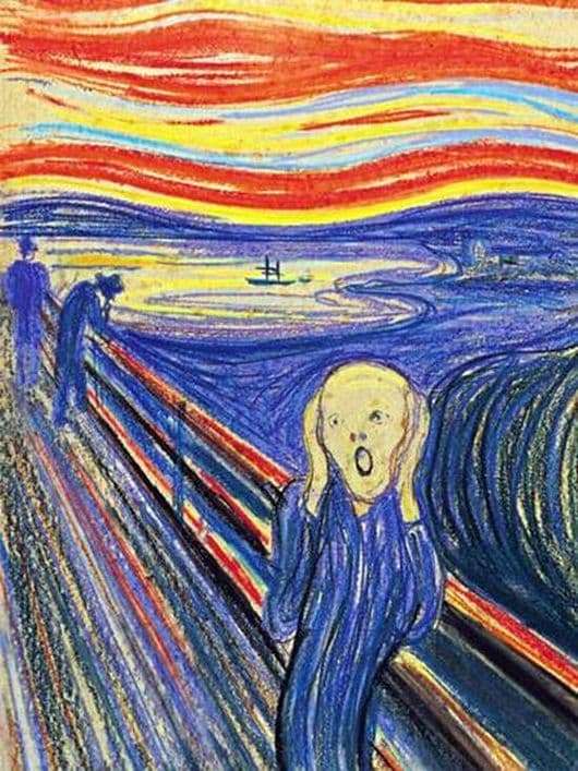 Description of the painting by Edward Munch Scream