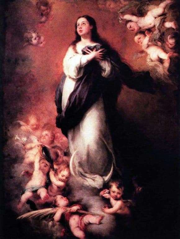 Bartolome Estebano Murillos description of the Immaculate Conception