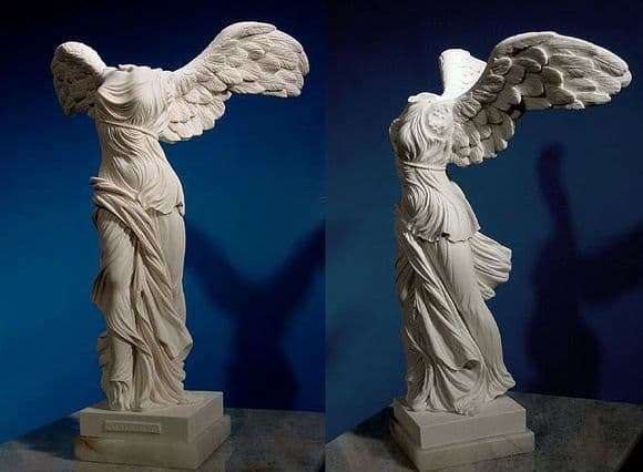 Description of the sculpture Nick Samothrace